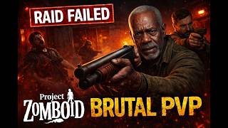 Multiplayer PVP Zomboid B42 16 HOTFIX SERVER | 🔥 MALCOM &amp; CIRO vs HUMAN RAIDERS | Project Zomboid