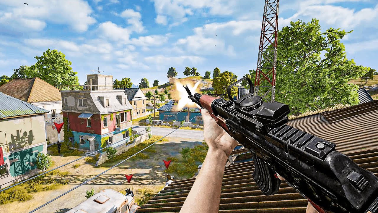 We got Hot Dropped by PRO players in PUBG ranked...