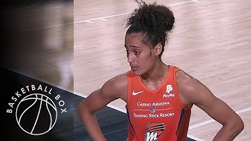 [WNBA Playoffs Round 1] Skylar Diggins-Smith Mid-Game Interview, WAS vs PHO, September15, 2020