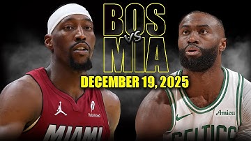 Boston Celtics vs Miami Heat Full Game Highlights – December 19, 2025 | NBA Season