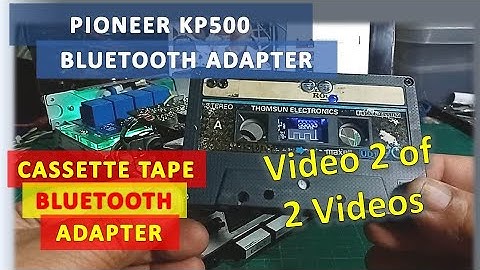 DIY Cassette Tape Bluetooth Adapter for Pioneer KP500 │ Video 2