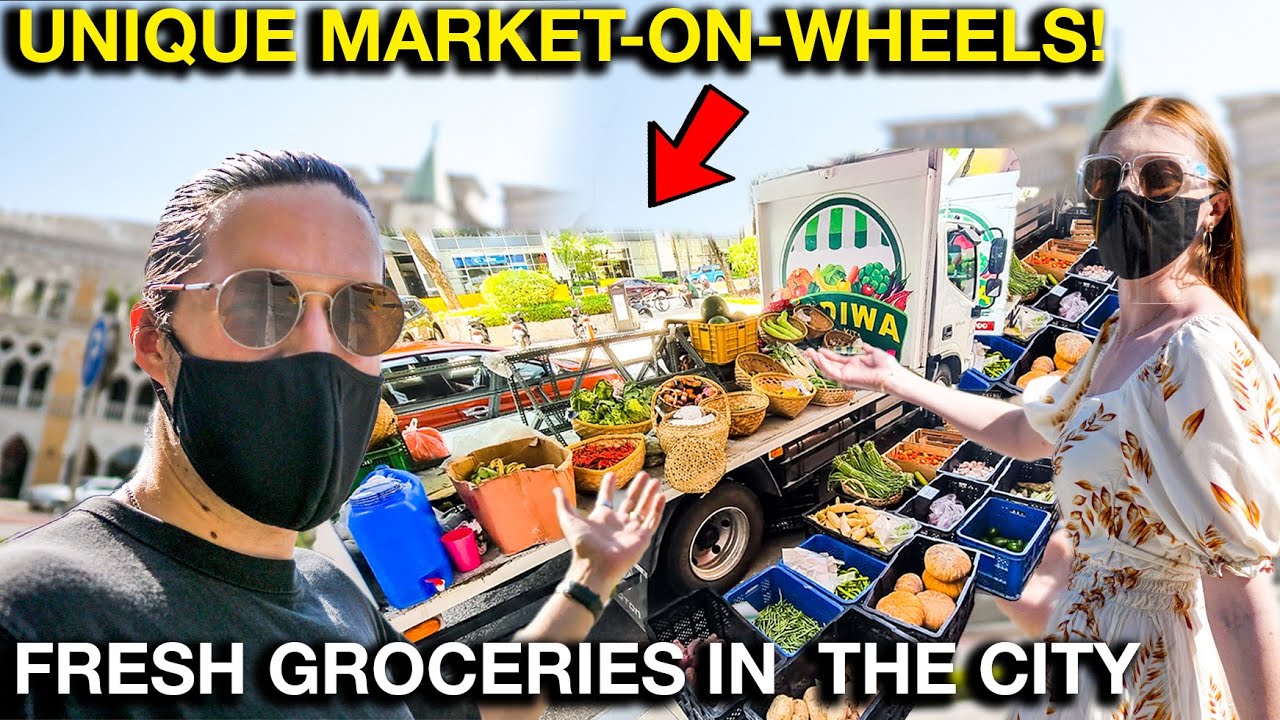 Grocery Shopping at Local Weekend Market