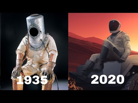 The Evolution of Space Suits (1935-2020)