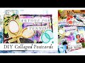 DIY Postcards Series! Ep. 2 - Collaged Postcards