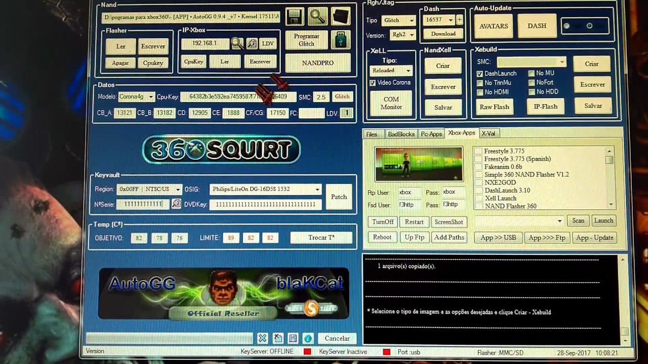 Recuperar boot ou nand perdida do xbox 360