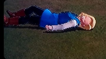 Dragonball Raging Blast 2 Android 18 Knocked Down Ryona 73