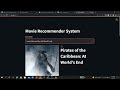 Movie recommender system  ml project4 data analytics  streamlit  pandas  apis tmdb