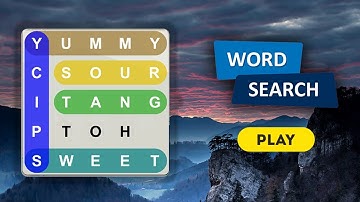 Word search game with levels! Find all the words and train your vocabulary!