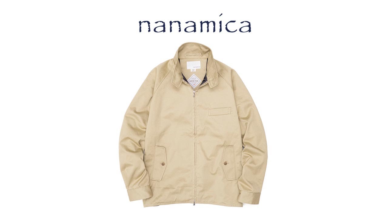 小黑痣【開箱】nanamica 2021SS Chino Crew Jacket GORE-TEX 機能 夾克