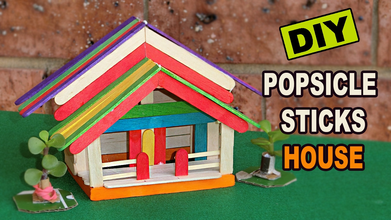 Easy Craft Projects With Popsicle Sticks Easy Craft Projects With Popsicle Sticks