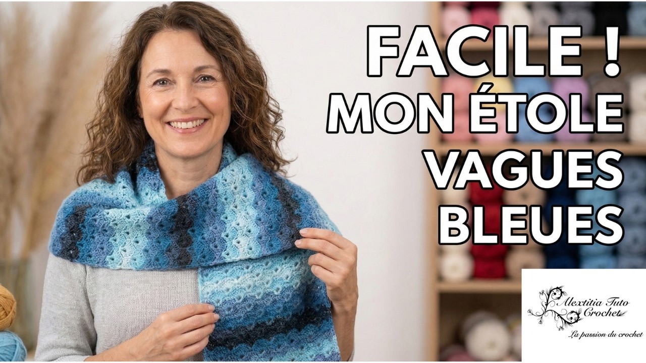 Écharpe Loop Unie En Coton - Accessoire été Dégradé Rayures - Pour Femme