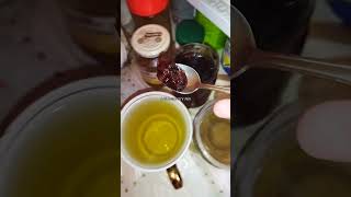 How to make Camomile Tea with Raspberry Jam and Honey #shorts