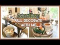 FALL DECORATE WITH ME 2019 | FALL TIERED TRAY DECOR IDEAS