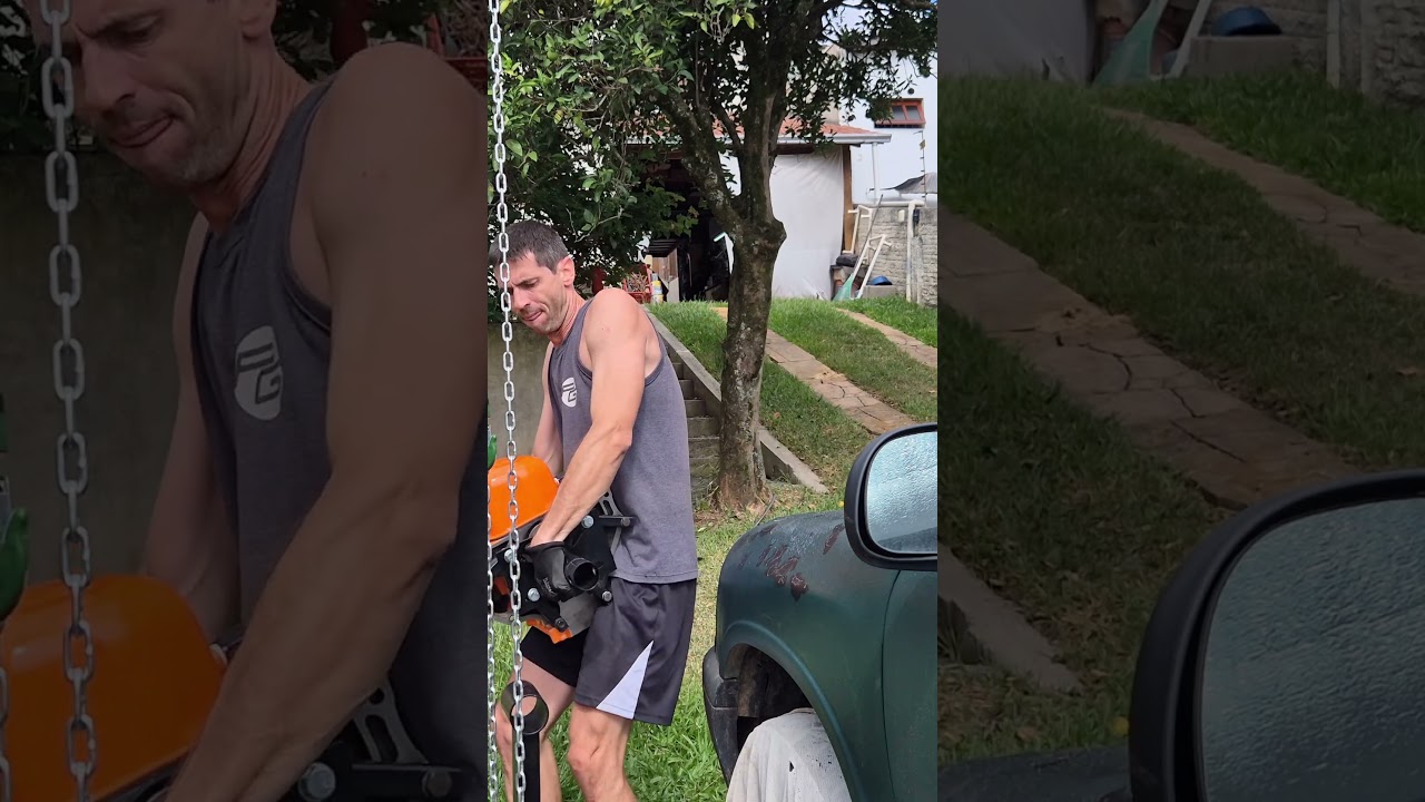 Por isso que o pessoal prefere bloco de alumínio 😅