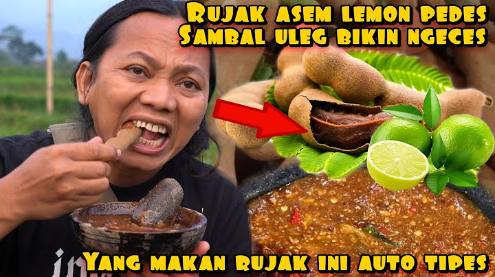 SPICY LEMON AND ASEM RUJAK THAT AUTO MAKES YOU TYPICAL