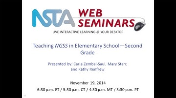 Teaching Next Generation Science Standards in Elementary School—Second Grade