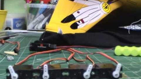 AMX Jet Fighter Servo centering issue