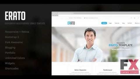 Preview Erato - Responsive Multipurpose HTML5 Template TFore
