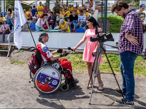Соревнования по лёгкой атлетике среди инвалидов. Таганрог.