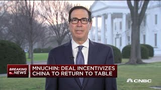 The China trade war is 'absolutely' worth it: Treasure Secretary Steven Mnuchin