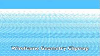 Wireframe Geometry Clipmap (on iPad)