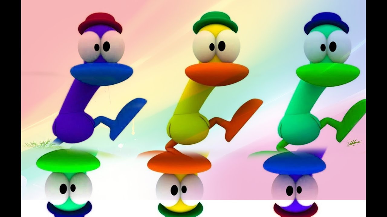 games people play Learn Colors with Talking Pato and Colours for Kids Baby Videos games 2017
