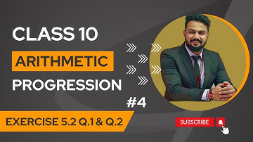 class 10 mathematics chapter 5 | Arithmetic Progression | exercise 5.2 Q.1 and Q.2