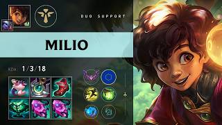 Milio Support vs Karma - EUW Master Patch 26.12