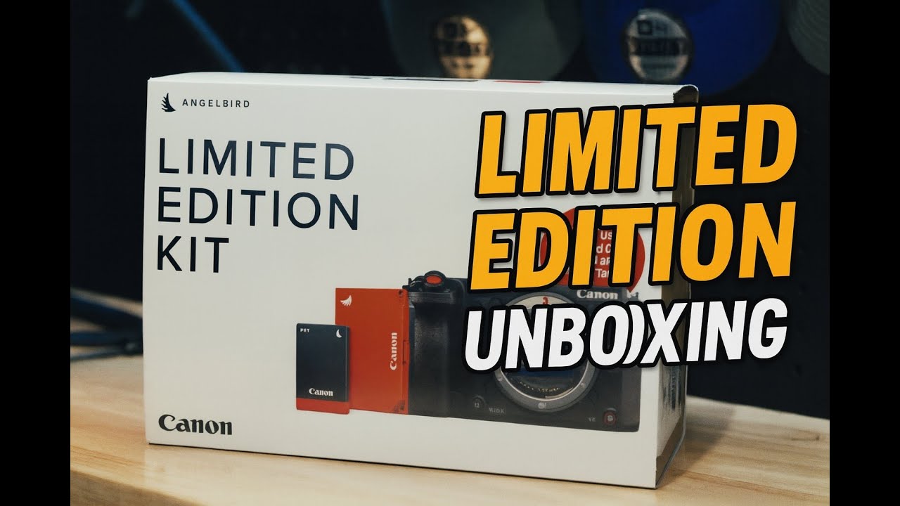 Unboxing the brand-new Canon EOS C50