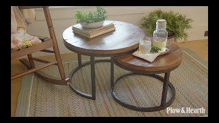 Allegheny Round Nesting Tables Guide