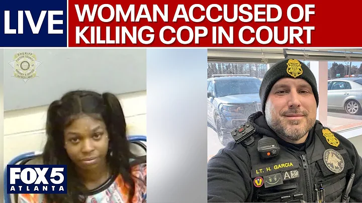 WATCH LIVE: Woman accused of killing Georgia police officer appears in court | FOX 5 News