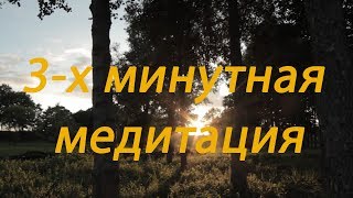 Снять стресс за 3 мин