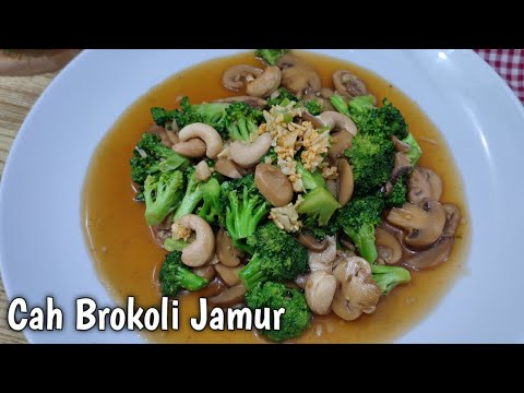 Masak Brokoli Jamur
