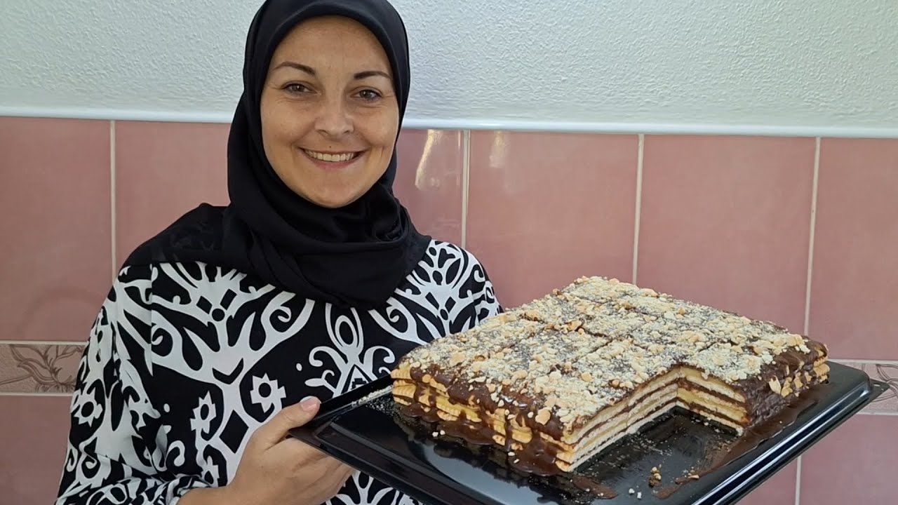 Bez vage i miksera❤️brz,jednostavan i jeftin kolač❤️koji se ne peče❤️