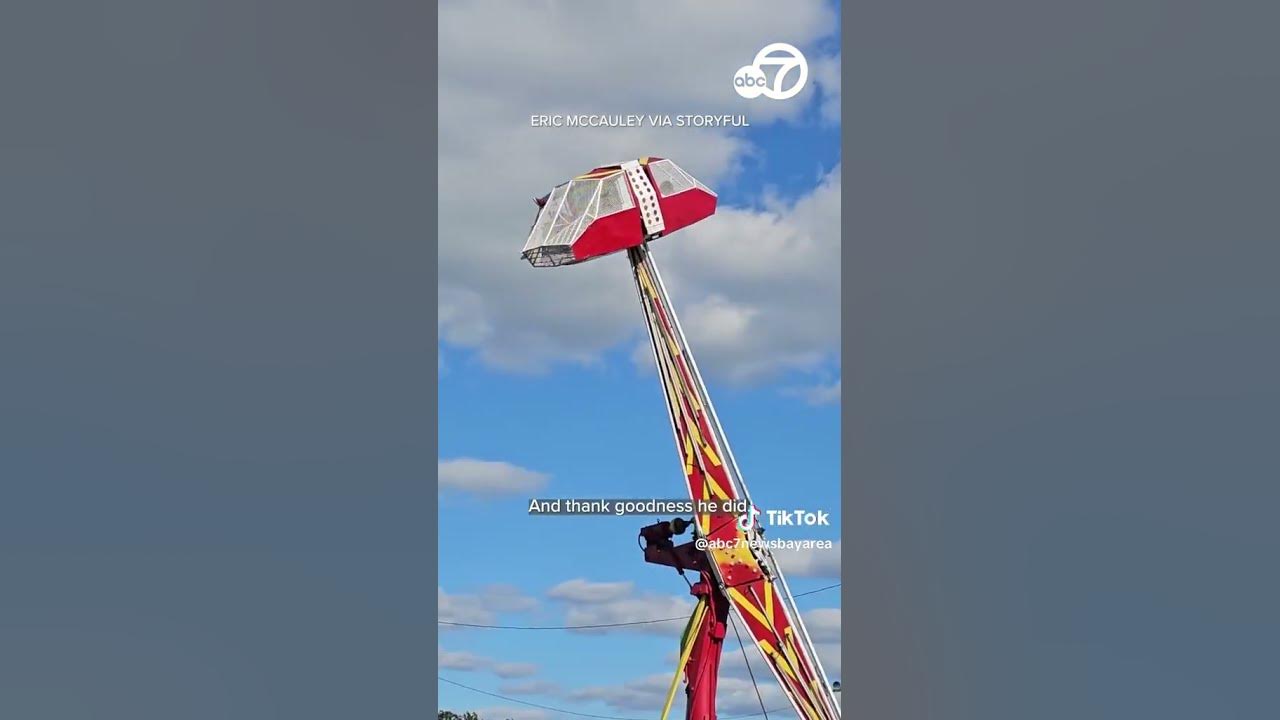 Texas carnival worker dangles from ride to protect girl during mishap Texas carnival worker dangles from ride to protect girl during mishap