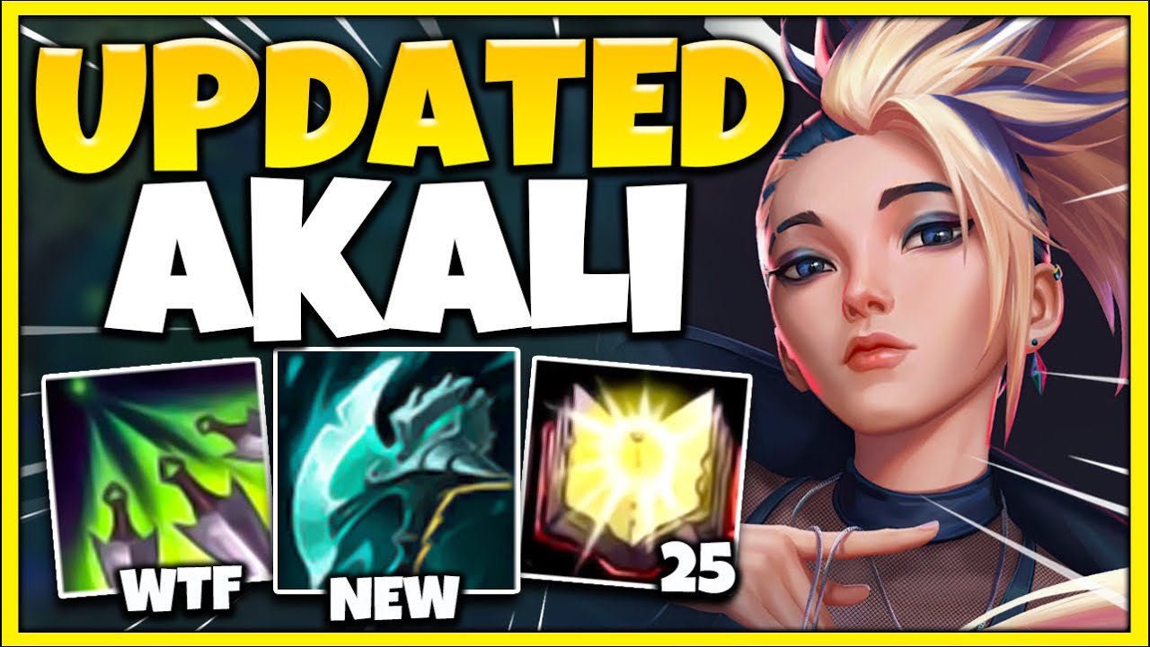 *NEW UPDATE* THE BIGGEST BUFF AKALI HAS EVER GOTTEN (INSANELY BROKEN) - League of Legends