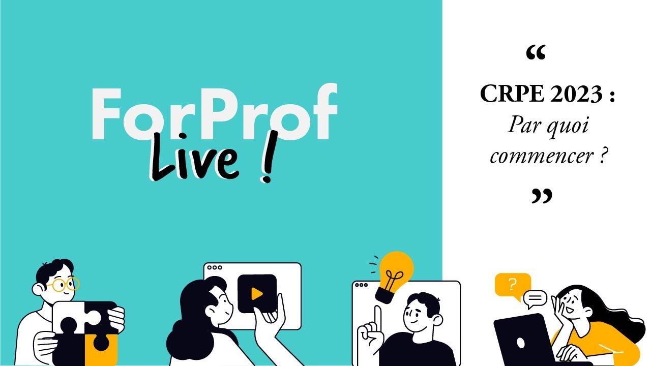 🔴 CRPE 2023 : Par quoi commencer ?