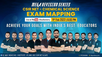 Complete Revision for CSIR NET 2022 Chemistry Exam