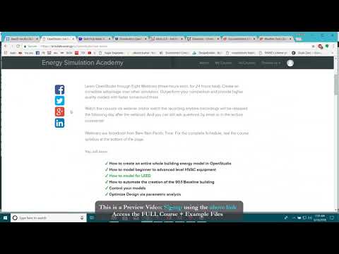 Installation and Resources for Starting with OpenStudio