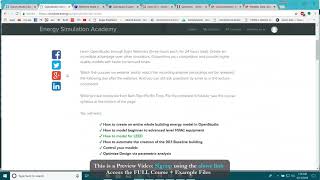Installation and Resources for Starting with OpenStudio