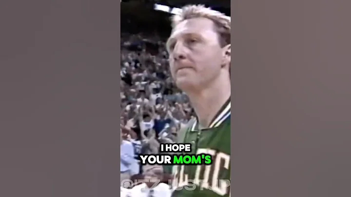 Larry Bird TRASH TALK STORY! 😂😂 #shorts #larrybird