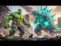 GODZILLA vs RED HULK EPIC BATTLE! However, BLUE HULK Unexpected SAVE Changes Everything!