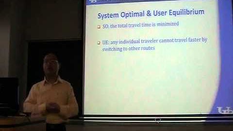 (1/4) Lecture 9: DTA 1 (Traffic Simulation Class by Shan Huang)