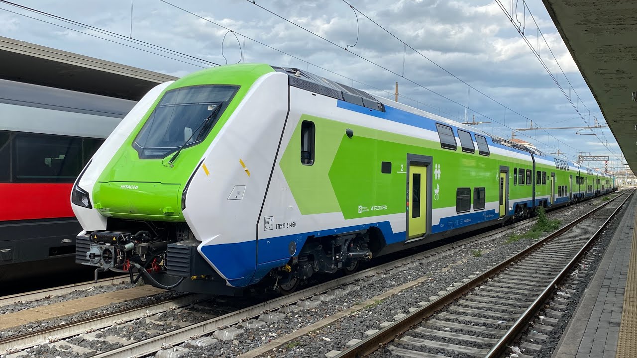 TRENI PASSEGGERI alla stazione di Bologna Centrale: TRENORD, EUROCITY e DIAGNOSTICI!