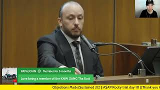 Redirect of Lou Levin by Chad Seigel - ASAP Rocky Trial Testimony Information