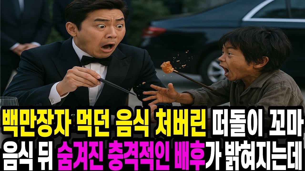 백만장자 먹던음식 처버린 떠돌이꼬마 음식 뒤 숨겨진 충격적인 배후가 밝혀지는데 ㅣ인생사연이야기 ㅣ 노후이야기 ㅣ 오디오북 ㅣ시니어이야기