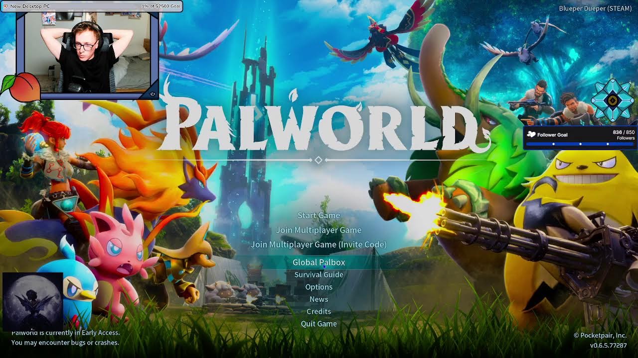 (EN) (AUS )Palworld time, cause i am late | Road to 1K