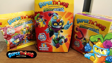 SUPERTHINGS Mutant Battle UNBOXING 🔥 The TRIPLE Unboxing! #superthings #superthingsmutantbattle