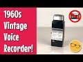 Vintage Tech: 1960s Pocket Reel-to-Reel Cartridge Recorder - The Grundig EN3 Luxus Dictation Machine