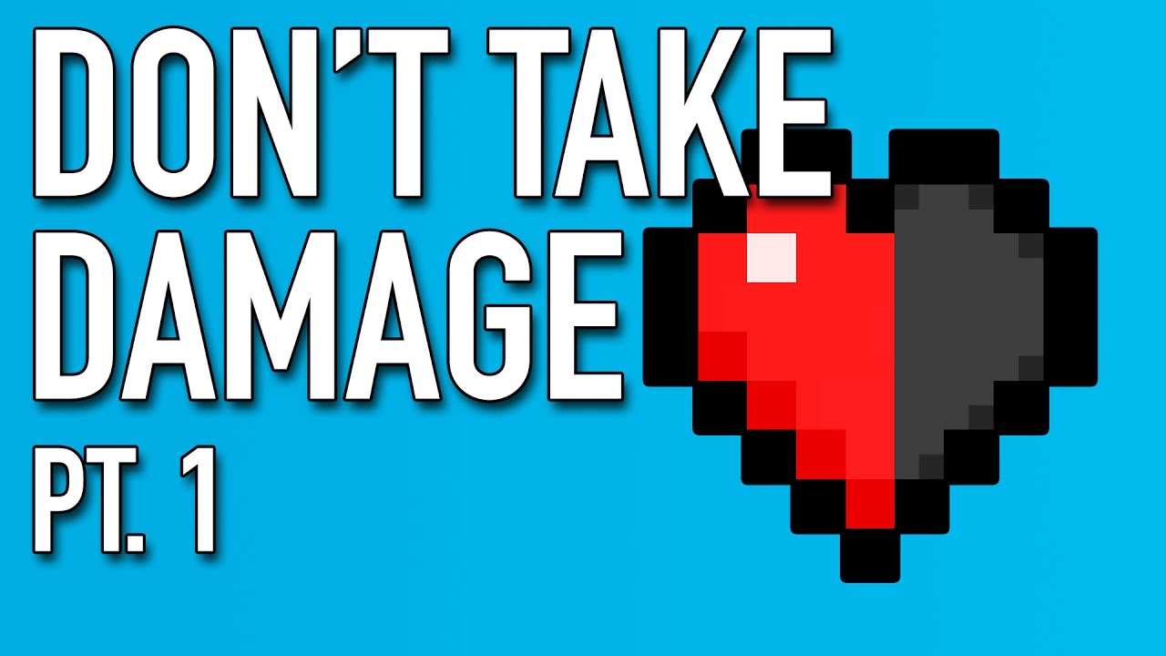 Don't Take Damage - Pt. 1 - Minecraft Adventure/Challenge Map